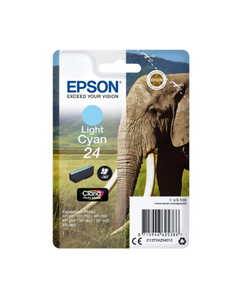 EPSON C13T24254012 Tusz Epson T2425 light cyan 5,1 ml XP-750/850