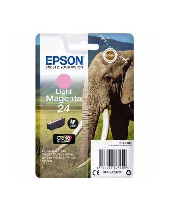 EPSON C13T24264012 Tusz Epson T2426 light magenta 5,1 ml XP-750/850