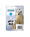 EPSON 26 ink cartridge cyan standard capacity 4.5ml 300 pages 1-pack RF-AM blister - nr 2