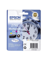EPSON 27XL ink cartridge cyan, magenta and yellow high capacity 3x10.4ml 3x1.100 pages combopack RF-AM blister - DURABrite - nr 1