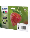 EPSON Multipack Fraise - Ink Claria Home Black Cyan Magenta Yellow - nr 3