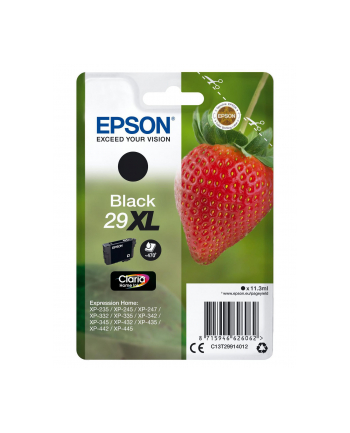 EPSON Cartridge Fraise - Ink Claria Home Black (XL)
