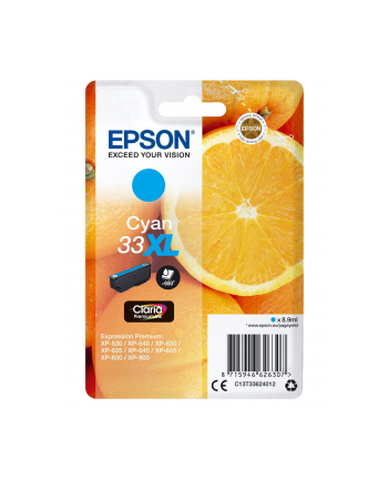 EPSON Cartouche Oranges ink Claria Premium C (XL)