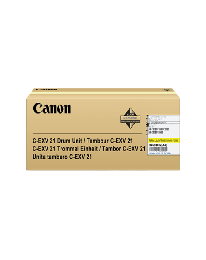 CANON C-EXV 21 drum yellow standard capacity 53.000 pages 1-pack główny