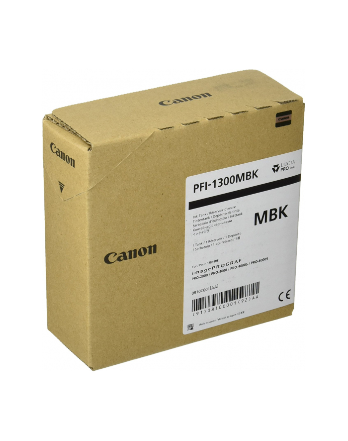 CANON Ink PFI-1300 Matte Black główny