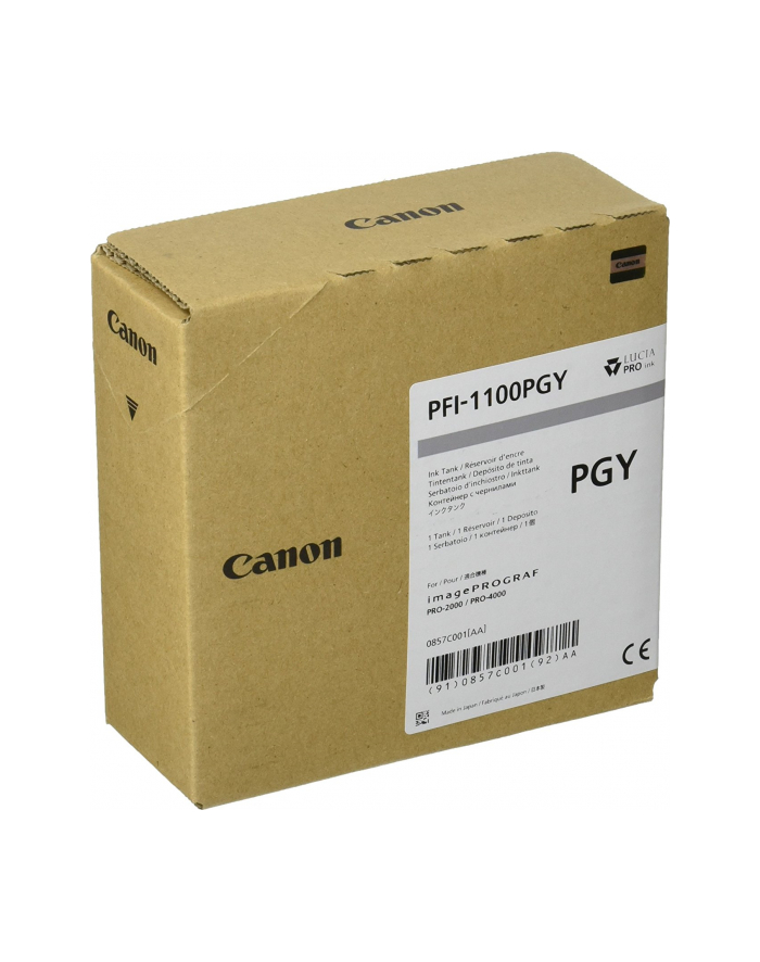 CANON Ink PFI-1100 Photo Grey główny
