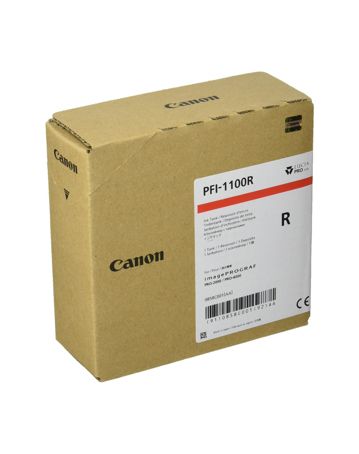 CANON Ink PFI-1100 Red główny