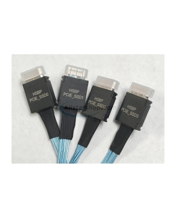 INTEL A2U4PSWCXCXK1 Cable Kit Oculink 2U 4 port Switch Card for Riser 1 or 2 to Left Drive Bay nr 2