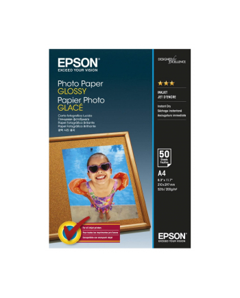 EPSON Papier Photo Glace 200g A4 50f