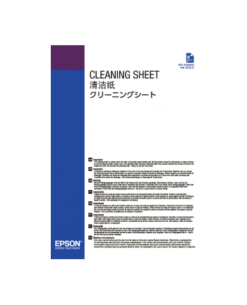 EPSON Cleaning Paper 5 Sheet for SureColor SC-P5000 SC-P10000 and SC-P20000