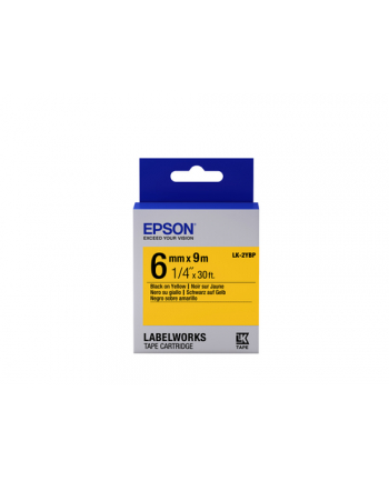 EPSON LK-2YBP Couleur pastel Noir/Jaune 6/9