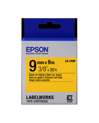 EPSON LK-3YBP Couleur pastel Noir/Jaune 9/9