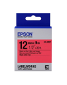 EPSON LK-4RBP Couleur pastel Noir/Rouge 12/9 - nr 6