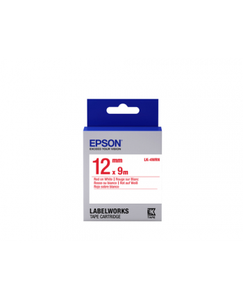 EPSON LK-4WRN Standard Rouge/Blanc 12/9