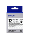 EPSON LC-4TBN9 Transp.Black on Transp. tape 12mm - nr 1