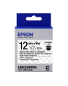 EPSON LC-4TBN9 Transp.Black on Transp. tape 12mm - nr 4