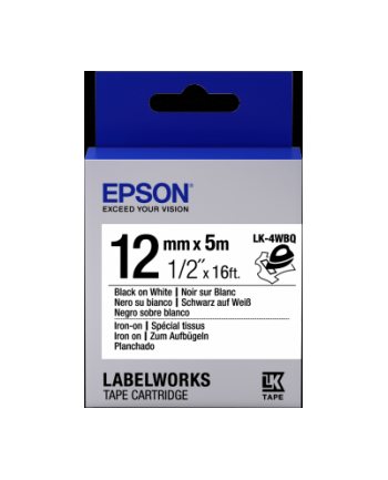 EPSON LK-4WBQ Thermocollant Noir/Blanc