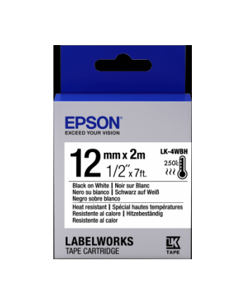 EPSON Ribbon LK-4WBH white/black