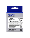 EPSON Ribbon LK-7WBA21 - Heat Shrink Tubing HST Black / Yellow d21 / 2.5 - nr 1