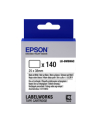 EPSON Ribbon LK-8WBWAC - Label Pluck rectangle Black / White 25x38mm - nr 1