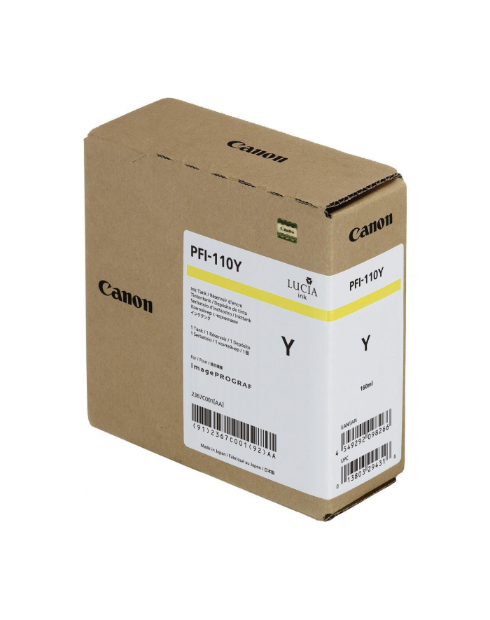 CANON PFI-110 Y główny