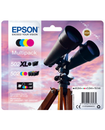EPSON Multipack 4-colours 502 XL Black/Std. CMY