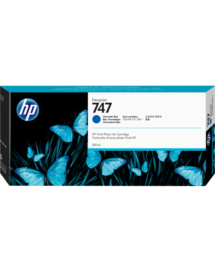 hp inc. HP 747 300-ml Chromatic Blue Ink Cartridge główny