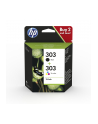 hp inc. HP 303 2-pack Black/Tri-color Original Ink Cartridge - nr 5