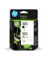 hp inc. HP 303 2-pack Black/Tri-color Original Ink Cartridge - nr 74