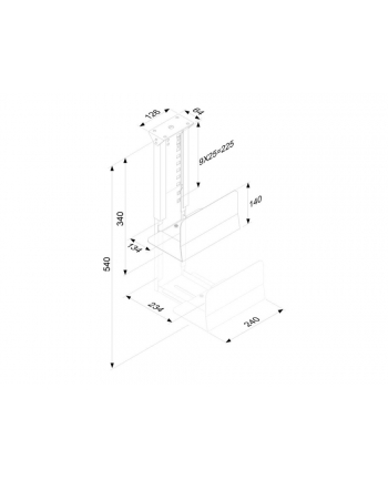 NEWSTAR CPU-D200BLACK PC desk mount is a mount to install a desktop PC underneath a desk