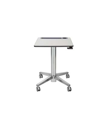 ERGOTRON LEARNFIT ADJUSTABLE STANDING DESK CLEAR ANODIZED