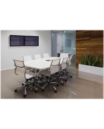 ERGOTRON uchwyt ścienny HX Wall Dual Monitor Arm White