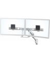 ERGOTRON uchwyt ścienny HX Wall Dual Monitor Arm White - nr 15