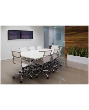 ERGOTRON uchwyt ścienny HX Wall Dual Monitor Arm White