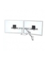 ERGOTRON uchwyt ścienny HX Wall Dual Monitor Arm White - nr 18