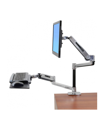 ERGOTRON Uchwyt na biurko LX SIT STAND DESK MOUNT LCD ARM POLISHED