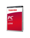 toshiba europe TOSHIBA HDWL110UZSVA Dysk twardy Toshiba L200, 2.5, 1TB, SATA/600, 5400RPM, 128MB cache - nr 20