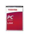toshiba europe TOSHIBA HDWL110UZSVA Dysk twardy Toshiba L200, 2.5, 1TB, SATA/600, 5400RPM, 128MB cache - nr 23