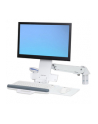 ERGOTRON WORKSTATION STYLEVIEW SIT-STAND COMBO ARM BRIGHT WHITE TEXTURE - nr 1