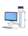 ERGOTRON WORKSTATION STYLEVIEW SIT-STAND COMBO SYSTEM BRIGHT WHITE TEXTURE - nr 1