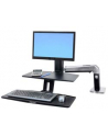 ERGOTRON WORKFIT-A WITH SUSPENDED KEYBOARD LD 5inchAND WS POLISHED ALUMINUM - nr 2