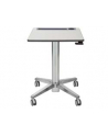 ERGOTRON LEARNFIT ADJUSTABLE STANDING DESK CLEAR ANODIZED - nr 1