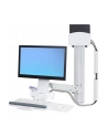 ERGOTRON WORKSTATION STYLEVIEW SIT-STAND COMBO SYSTEM BRIGHT WHITE TEXTURE - nr 1