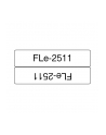 BROTHER FLE2511 Taśma Brother 24mm Black on white non-laminated flagging tape - nr 32