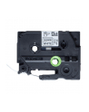 BROTHER FLE2511 Taśma Brother 24mm Black on white non-laminated flagging tape - nr 33