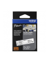 BROTHER FLE2511 Taśma Brother 24mm Black on white non-laminated flagging tape - nr 35