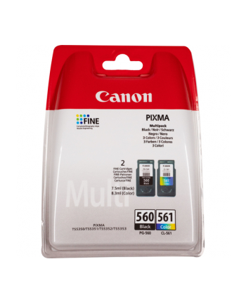 CANON CRG PG-560/CL-561 MULTI BL Ink Value Pack Black & Colour Cartridges