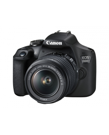 CANON D.CAMERA EOS 2000D BK 18-55 IS II EU26