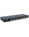 ic intracom INTELLINET 507912 Intellinet 8-Portowy przełącznik KVM DVI/USB z audio do konsoli KVM LCD DVI - nr 6