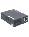 ic intracom INTELLINET 507332 Intellinet Media konwerter 10/100Base-TX (RJ45) / 100Base-FX (SM SC) 20km 1310nm - nr 2